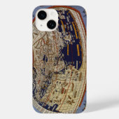Antiek Wereldkaart Ptolemaic, Johannes of Arnsheim Case-Mate iPhone Case (Achterkant)