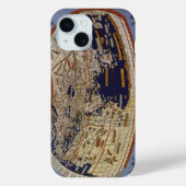 Antiek Wereldkaart Ptolemaic, Johannes of Arnsheim Case-Mate iPhone Case (Achterkant)