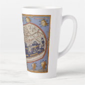 Antiek Wereldkaart Ptolemaic, Johannes of Arnsheim Latte Mok (Rechts)