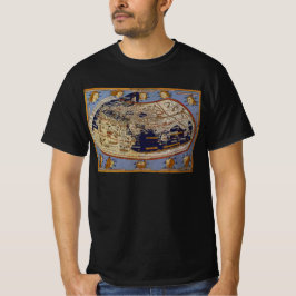 Antiek Wereldkaart Ptolemaic, Johannes of Arnsheim T-shirt