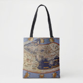 Antiek Wereldkaart Ptolemaic, Johannes of Arnsheim Tote Bag (Voorkant)