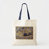 Antiek Wereldkaart Ptolemaic, Johannes of Arnsheim Tote Bag (Voorkant)