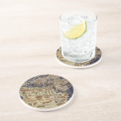 Antiek Wereldkaart Ptolemaic, Johannes of Arnsheim Zandsteen Onderzetter (Zijkant)