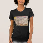 Antiek Wereldkaart T-shirt (Voorkant)