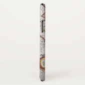 Antiek Wereldkaart Telefoongevallen Case-Mate iPhone Case (Achterkant / rechts)