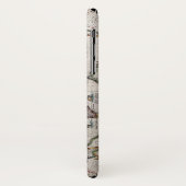 Antiek Wereldkaart Telefoongevallen Case-Mate iPhone Case (Achterkant/links)