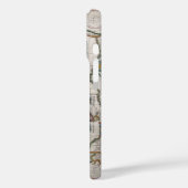 Antiek Wereldkaart Telefoongevallen Case-Mate iPhone Case (Achterkant / Links)