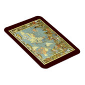 Antiek Wereldkaart van het Britse Rijk, 1886 Magneet (Rechterzijde)