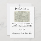 Antiek Wereldkaart van Sebastian Münster ongeveer Kaart (Achterkant)