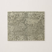 Antiek Wereldkaart van Sebastian Münster ongeveer  Legpuzzel (Horizontaal)