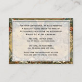 Antiek Wereldkaart Verstoorde BG-accommodatie Informatiekaartje (Achterkant)