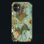 Antiek Wereldkaart  Wereldbol Art Iphone-draagtas Case-Mate iPhone Case<br><div class="desc">.</div>