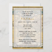 Antiek Wereldkaart, Wit BG V Vrijgezellenfeest Kaart (Achterkant)