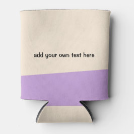 Antiek White en Wisteria Paars Blikjeskoeler