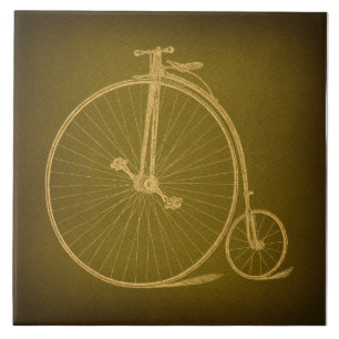  Antiek wiel  wiel Tegeltje