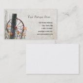 Antiek wielVisitekaartjes Visitekaartje (Voorkant / Achterkant)