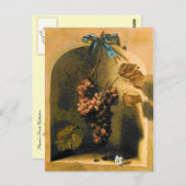 ANTIEK wijnbouw, wijnbouw Rustige wijnbouw Briefkaart (Voorkant / Achterkant)