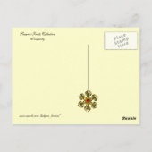 ANTIEK wijnbouw, wijnbouw Rustige wijnbouw Briefkaart (Achterkant)