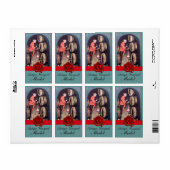 ANTIEK-WIJNCELLAR RODE-WAXSEAL-MONOGRAM ETIKET (Full Sheet)