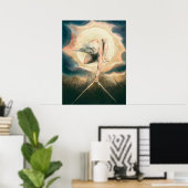Antiek William Blake Earth Compass Symboliek Poster (Thuiskantoor)