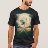 Antiek William Blake Earth Compass Symboliek T-shirt (Voorkant)