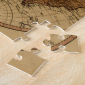 Antiek William Faden 1786 Westerne Hemisphere Map Legpuzzel (Zijkant)