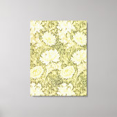 Antiek William Morris Chrysanthemum Patroon Canvas Afdruk (Voorkant)