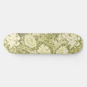 Antiek William Morris Chrysanthemum Patroon Persoonlijk Skateboard (Horizontaal)
