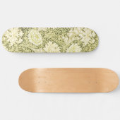 Antiek William Morris Chrysanthemum Patroon Persoonlijk Skateboard (Horizontaal)