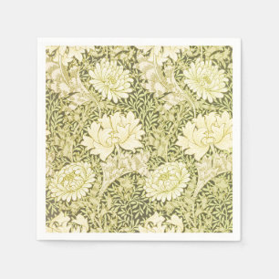 Antiek William Morris Chrysanthemum Patroon Servet
