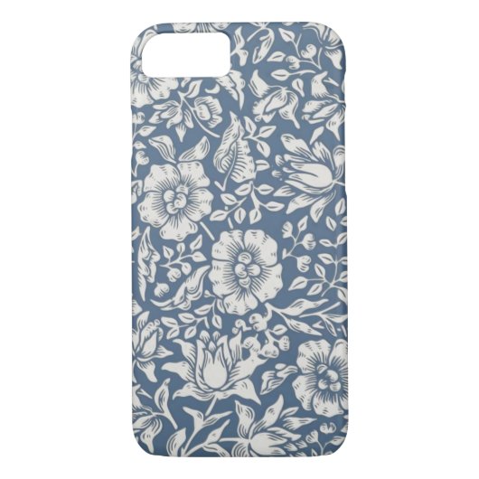 Antiek William Morris Design iPhone 7 hoesje (Achterkant)