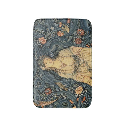 Antiek William Morris Flora Badmat (Voorkant Verticaal)