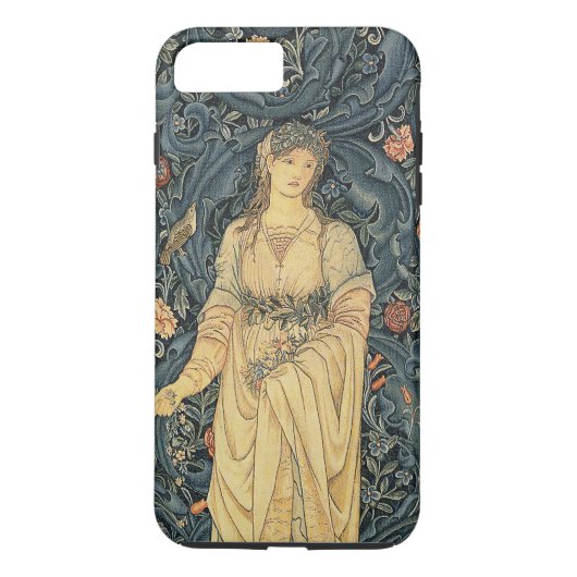 Antiek William Morris Flora iPhone 7 Plus Hoesje (Achterkant)