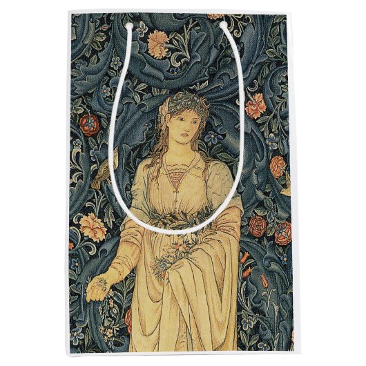 Antiek William Morris Flora Medium Cadeauzakje (Voorkant)