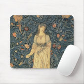 Antiek William Morris Flora Muismat (Met muis)