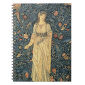 Antiek William Morris Flora Notitieboek (Voorkant)