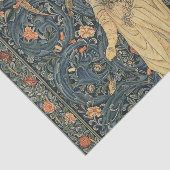 Antiek William Morris Flora Tissuepapier (Detail)