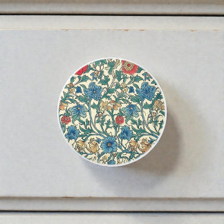 Antiek William Morris Patroon Keramische Knop