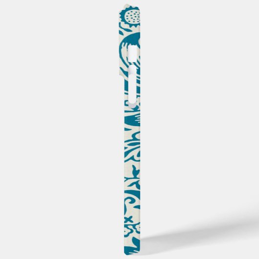  Antiek William Morris Snake's Head Print Case-Mate iPhone Case (Achterkant / Links)