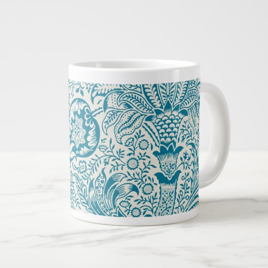 Antiek William Morris Snake's Head Print Grote Koffiekop (Voorkant rechts)