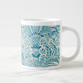 Antiek William Morris Snake's Head Print Grote Koffiekop (Rechts)