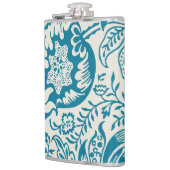 Antiek William Morris Snake's Head Print Heupfles (Links)