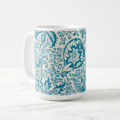 Antiek William Morris Snake's Head Print Koffiemok (Voorkant links)