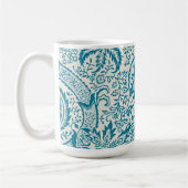 Antiek William Morris Snake's Head Print Koffiemok (Links)