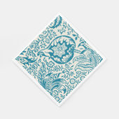 Antiek William Morris Snake's Head Print Servet (Hoek)