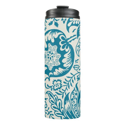 Antiek William Morris Snake's Head Print Thermosbeker (Voorkant)