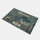 Antiek William Morris Tapestry Deurmat (Schuin)