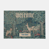 Antiek William Morris Tapestry Deurmat (Voorkant)
