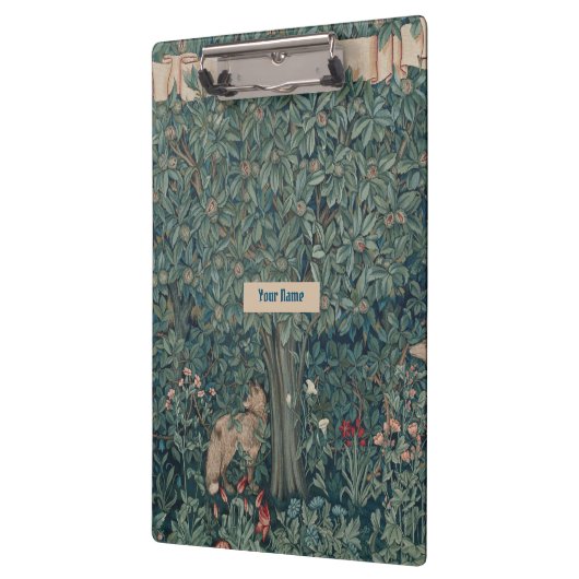 Antiek William Morris Tapestry Klembord (Links)