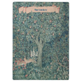 Antiek William Morris Tapestry Klembord (Achterkant)
